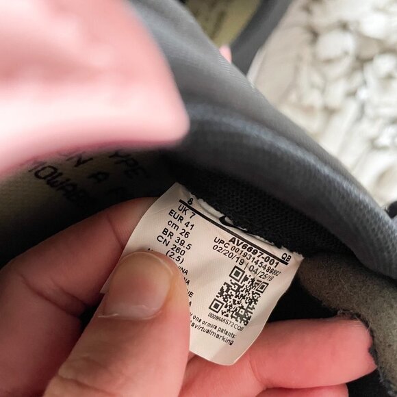 Nike Drop Type LX Sneakers in Pink Tint/Black Size 8 - Picture 3 of 9